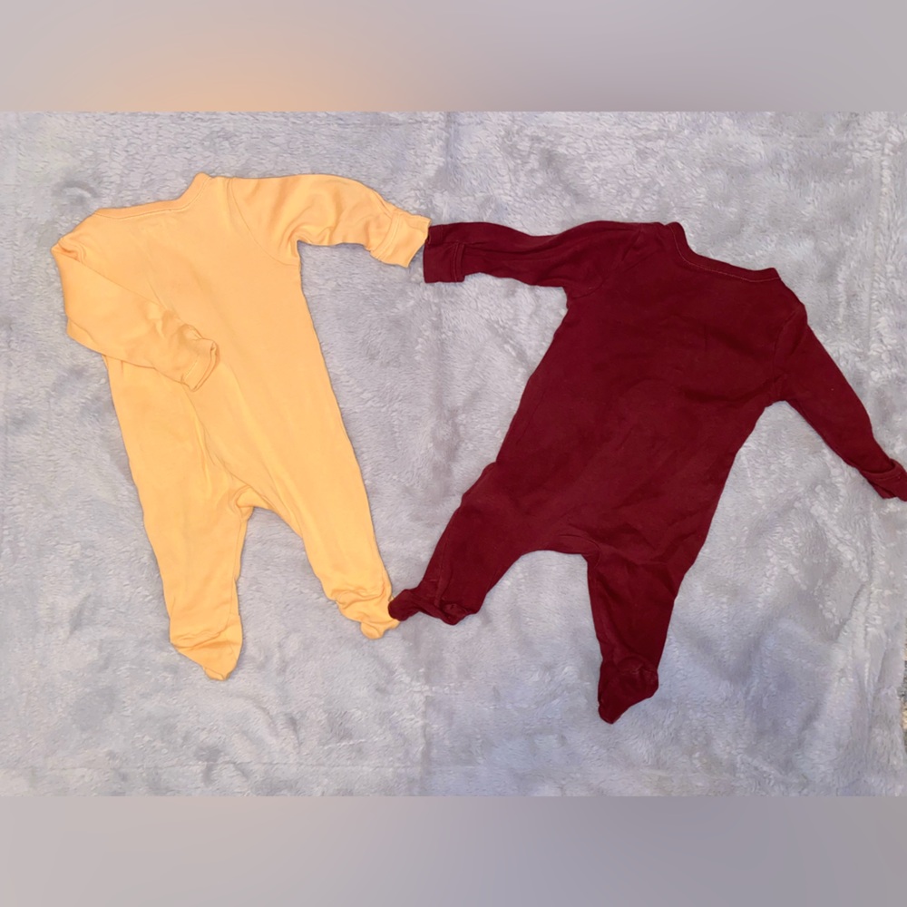 0-3 Zipper Onesies